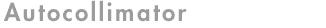 Autocollimator
