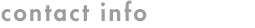 Contact Info