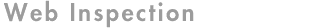 Web Inspection